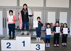 １年女子の入賞者