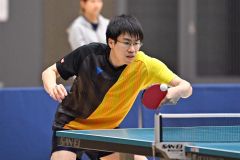 【男子決勝・広尾協会Ａ―スマイルクラブ】広尾協会Ａの高橋明寛