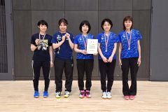 女子で準優勝の光林坊ビーンズ