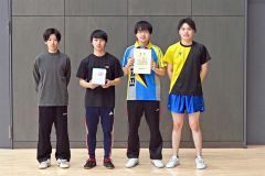 男子で３位の光星クラブ