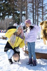 コスプレイヤーと参加者