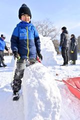 日高山脈をイグルーで体感　国立公園化ＰＲ事業実行委　中札内 4