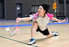 【女子シングルス決勝】準優勝した帯一中出の杉野冬花（旭川実）