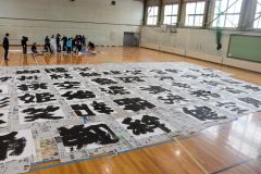 完成した児童の作品