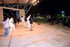 ダンスなど若者が趣味や特技を発表したステージ