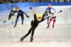 【４年男子５００メートル・予選】門木嗣夢（手前）
