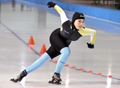 平子３年男子大会新総合Ｖ、６年女子は笹渕、男子は清水総合制す　帯広市児童スケート選手権 17