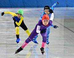 平子３年男子大会新総合Ｖ、６年女子は笹渕、男子は清水総合制す　帯広市児童スケート選手権 22