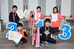 １年生男女の上位入賞者