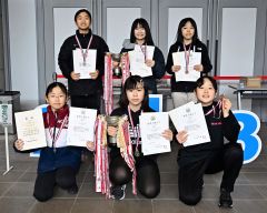 ５、６年生女子の上位入賞者