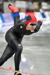 男子１０００川岸（帯七）Ｖ　女子は山本（大樹）４位　スケート全国中学校大会
