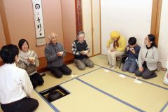 国際交流センターでお茶会　鹿追 4