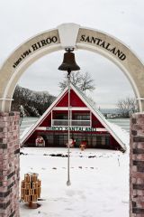 サンタランドのメモリアルゾーン・大丸山森林公園の「サンタの家」