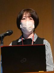 講演した川向さん
