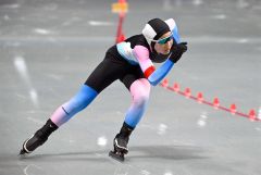 全国中学スケート大会女子５００メートル～写真特集
