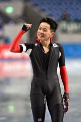 全国中学スケート大会男子１５００メートル～写真特集