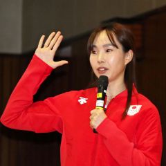 オリンピアンの押切美沙紀さんに学ぶ　音更 2