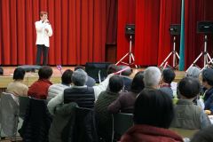 大樹老人クラブ連合会が芸能発表 2