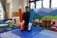 新たにキッズスペースがオープン　大樹道の駅 2