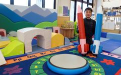 新たにキッズスペースがオープン　大樹道の駅