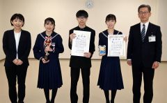 「最高の演奏を」　道アンサンブルコン　音更中吹奏楽部の杉原さん、山本さん、矢野さん出場