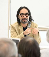 講演したイサミ・ロメロ帯広畜産大学准教授（２．１１十勝集会）