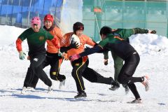 雪中ラグビー大会