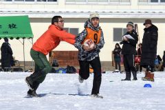 雪中ラグビー大会