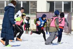 雪中ラグビー大会