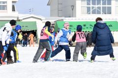 雪中ラグビー大会