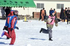 雪中ラグビー大会