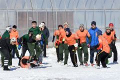 雪中ラグビー大会