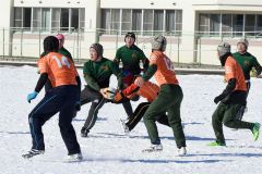 雪中ラグビー大会