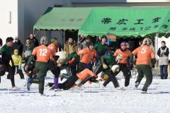 雪中ラグビー大会