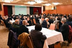 音更町内のホテル大平原で開かれた職員研修会