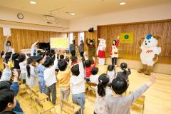 保育園児が交通ルール学ぶ　広尾 2