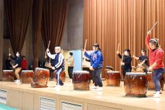 東松島での演奏に向け練習にも熱が入る会員たち