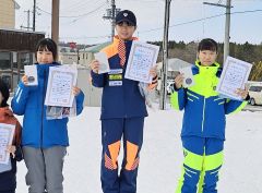 中学女子の上位入賞者