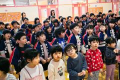 餅つきや消防署見学　３８人が退団　幼年消防クラブ　広尾 3