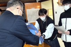 池田高吹奏楽部が岩手県山田町に義援金　公演で募金活動 2