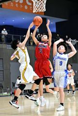 ミニバスケＤＣ選手集い熱戦、帯広で東北海道交流大会 7
