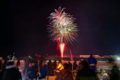 夜空に４００発の大輪　冬花火２０２４ｉｎしかおい