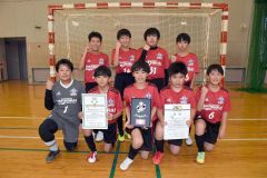 第５代表の幕別札内ＦＣ　ＲＥＤ
