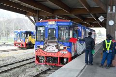 １日の平均売上高が過去最高だった前年を上回ったふるさと銀河線りくべつ鉄道