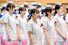 帯広高等看護学院卒業式（金野和彦撮影）