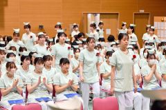 帯広高等看護学院卒業式（金野和彦撮影）