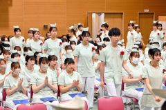 帯広高等看護学院卒業式（金野和彦撮影）