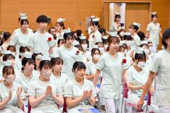 帯広高等看護学院卒業式（金野和彦撮影）