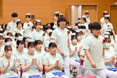帯広高等看護学院卒業式（金野和彦撮影）