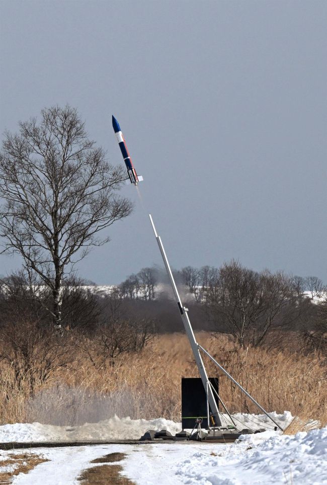 東海大ロケット、２年連続で打ち上げ成功　大樹